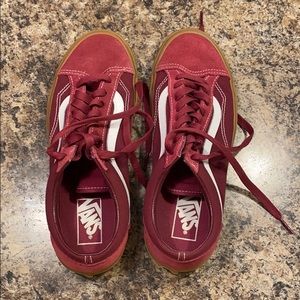 Maroon Vans